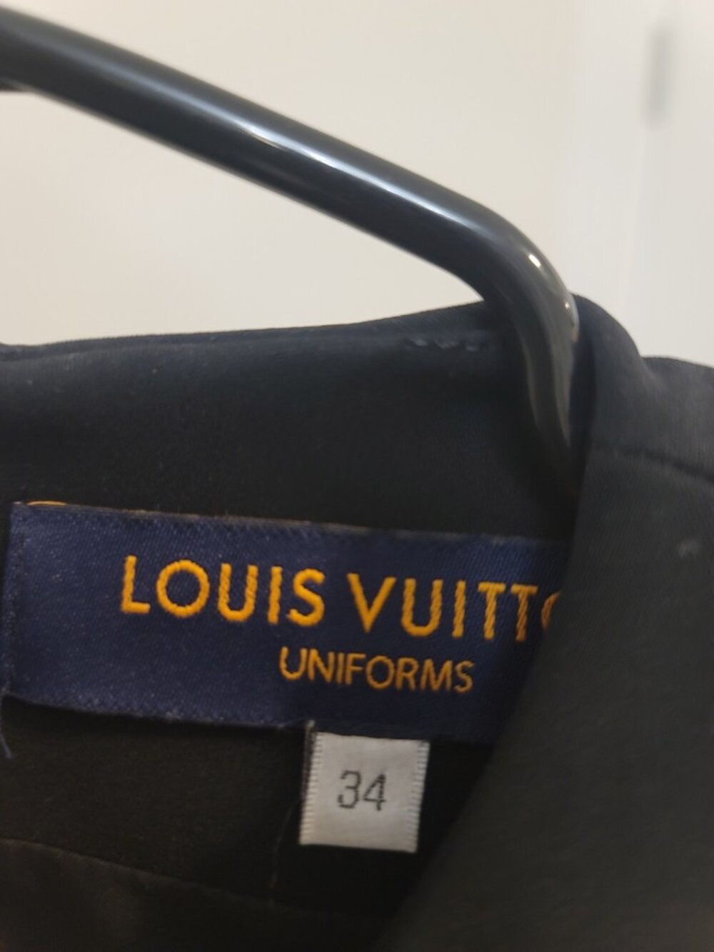 Louis Vuitton Uniforms Dress Women's 34 Black Zip Sleeveless Authentic - Picture 4 of 6